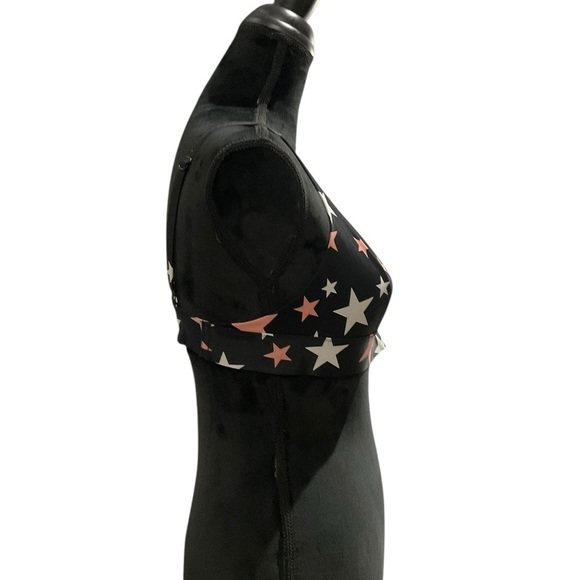 PINK Victoria Secret Scalloped Edge Starry Pattern Bracelet Size/Medium - Picture 2 of 5